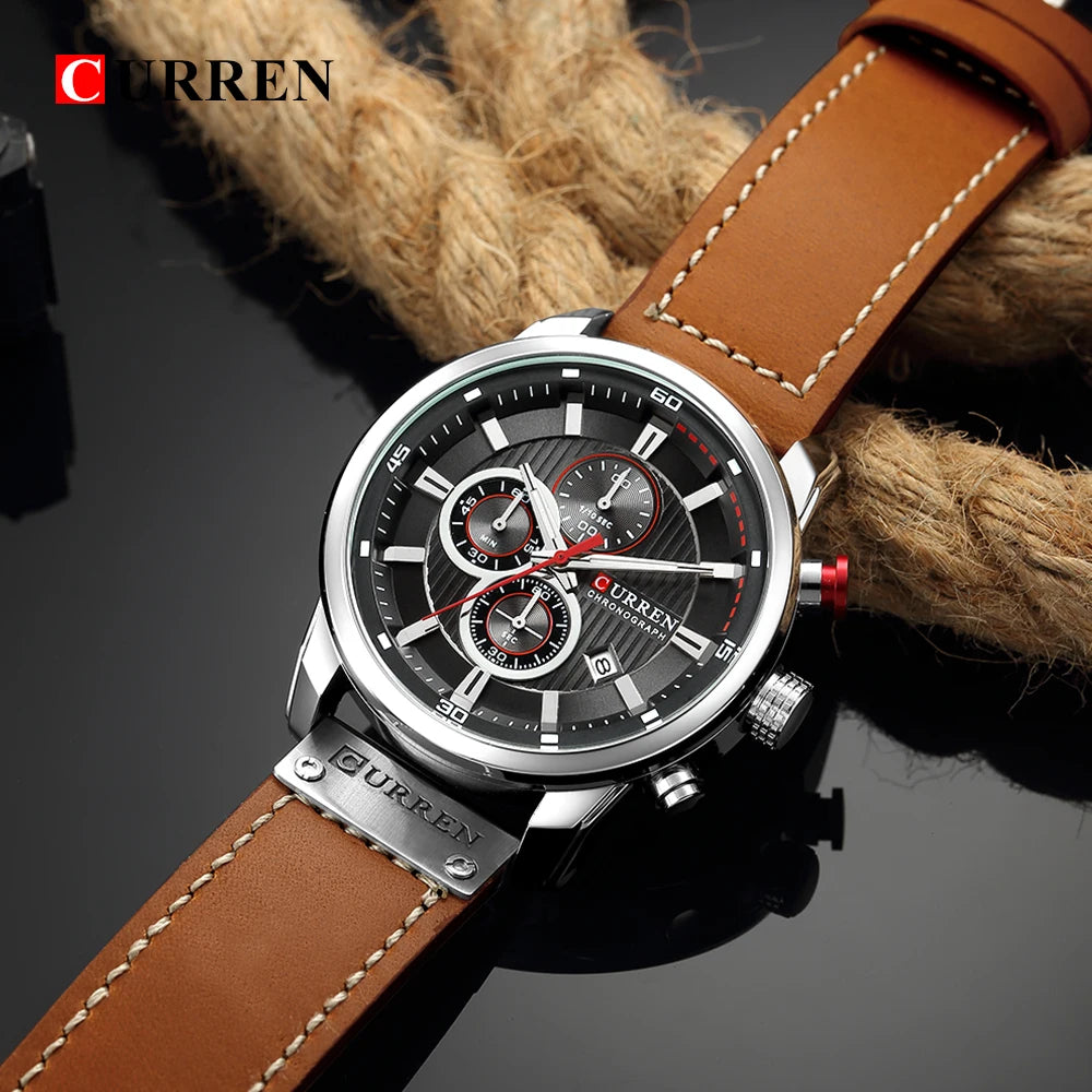 CURREN 8291 : Reloj Hombre Cronógrafo