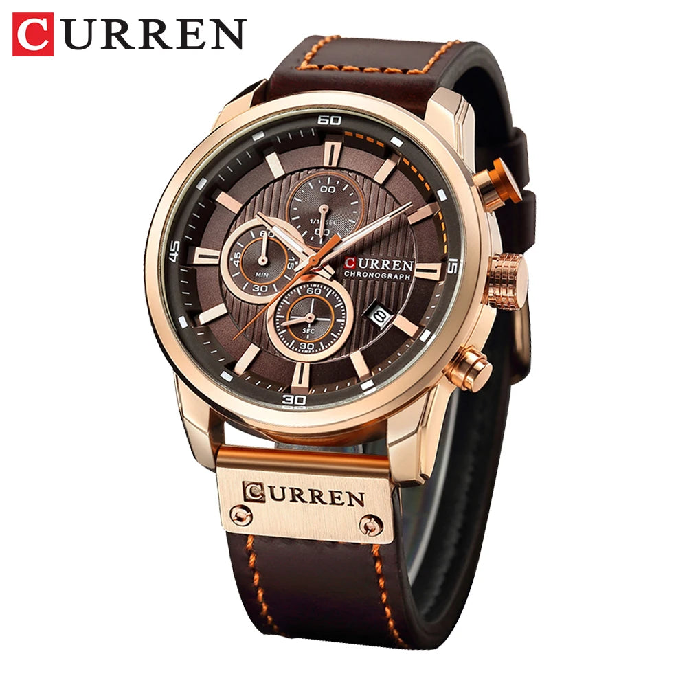 CURREN 8291 : Reloj Hombre Cronógrafo
