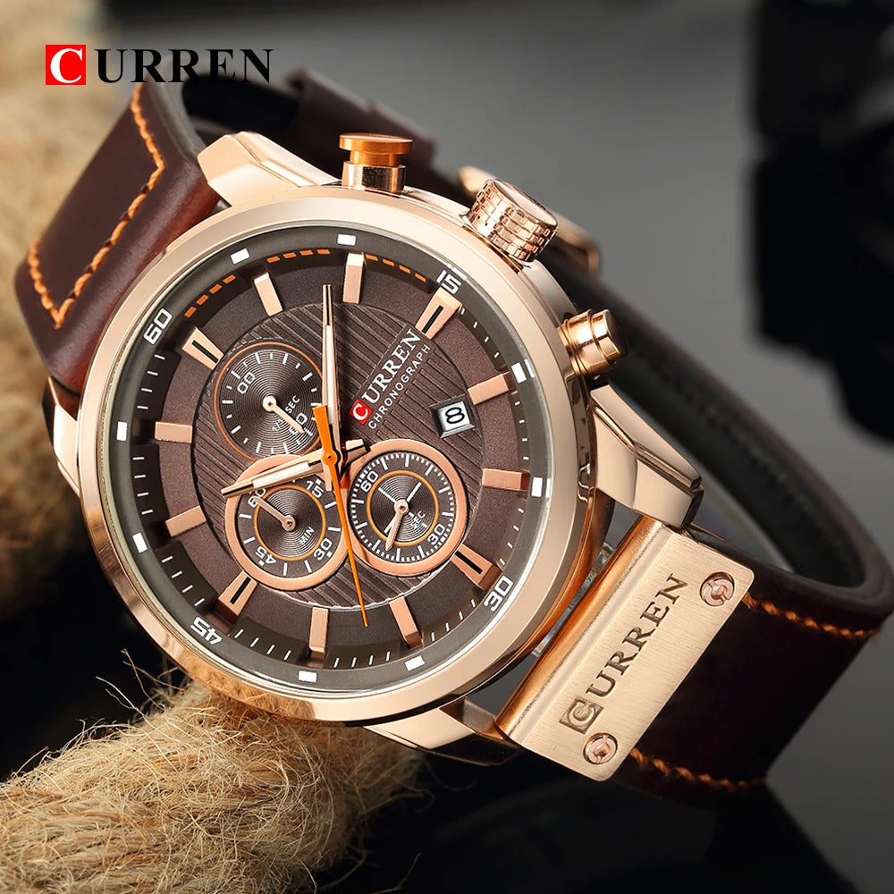 CURREN 8291 : Reloj Hombre Cronógrafo