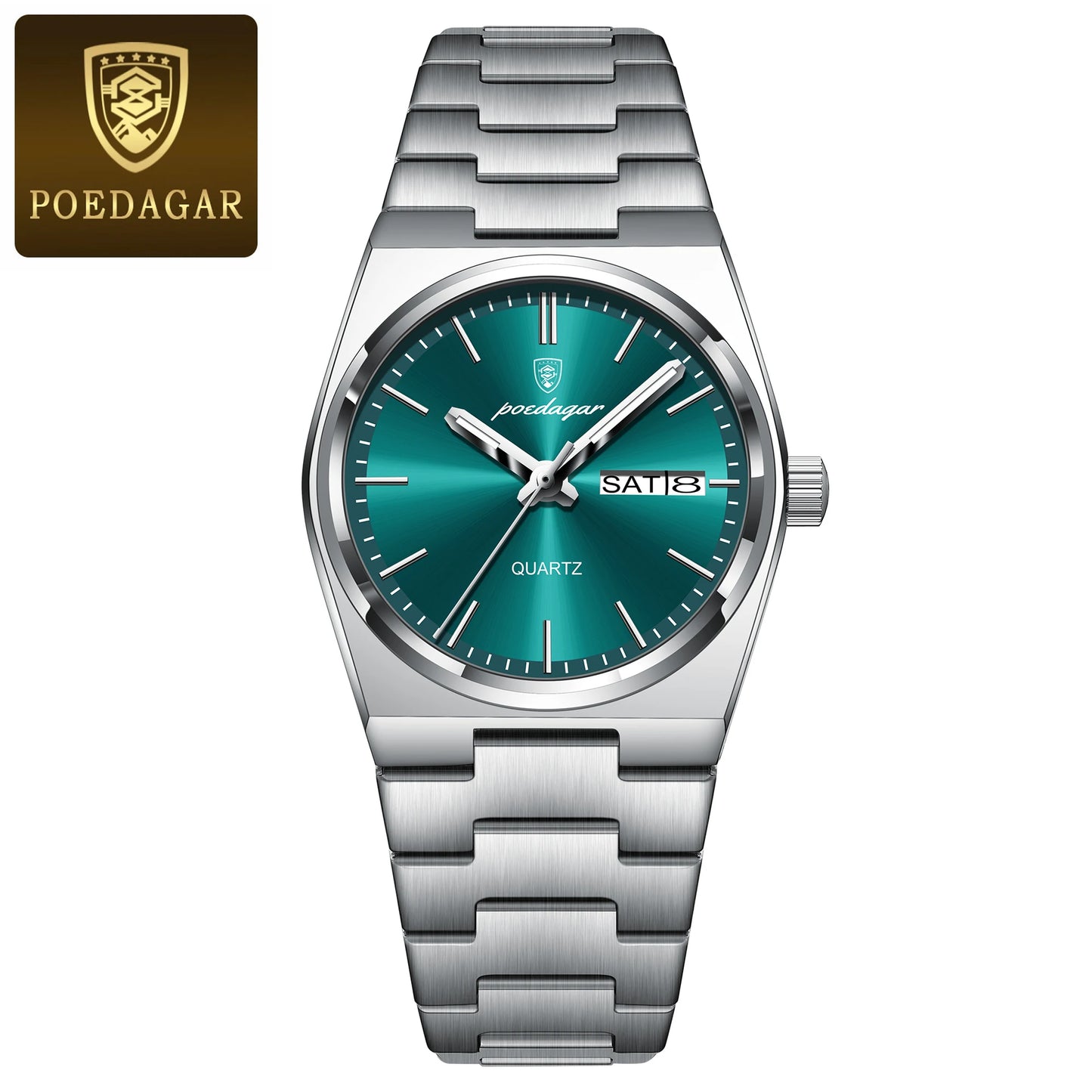 POEDAGAR Reloj Mujer Elegante Impermeable