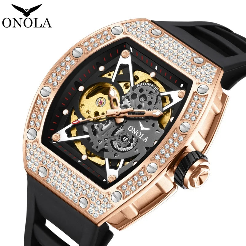 ONOLA 3838D diamante Automático de Lujo
