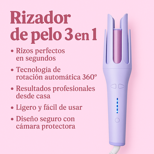 Rizador de pelo 3 en 1