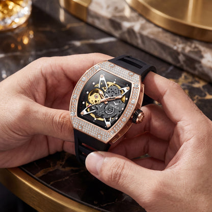 ONOLA 3838D diamante Automático de Lujo